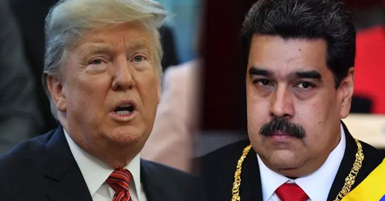 ডোনাল্ড ট্রাম্প ও নিকোলাস মাদুরো